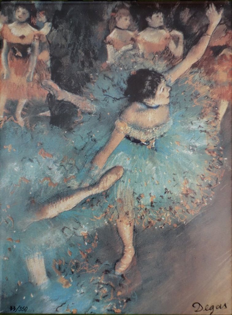 Edgar Degas Edgar DEGAS (after)

The dancers in green

Screenprint on ceramics

&hellip;