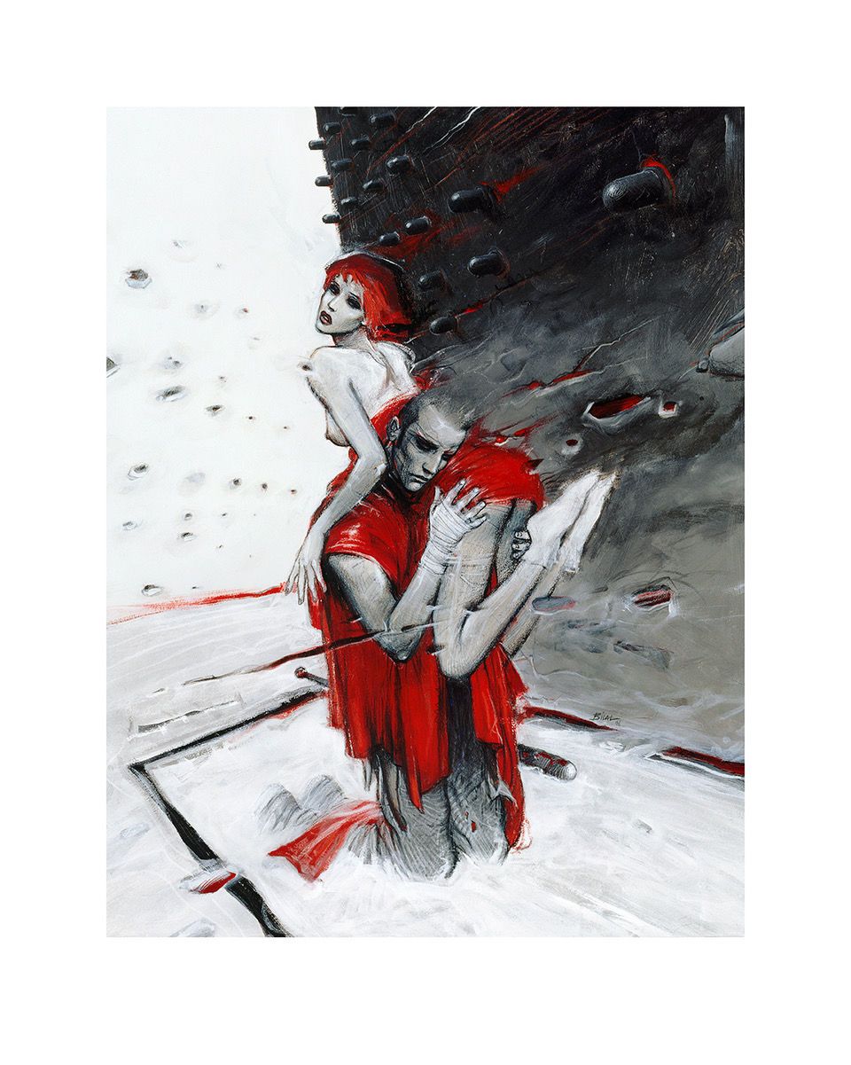 Enki BILAL Enki Bilal Romeo and Juliet Pigment print numbered and unsigned, draw&hellip;