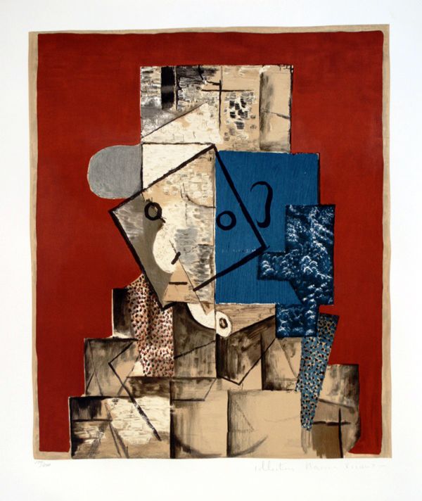 Pablo PICASSO 巴勃罗-皮卡索（后）





 红色背景上的脸，1979-1982年



 石版画，阿克塞斯纸

 继承毕加索（玛丽娜-毕加索的&hellip;
