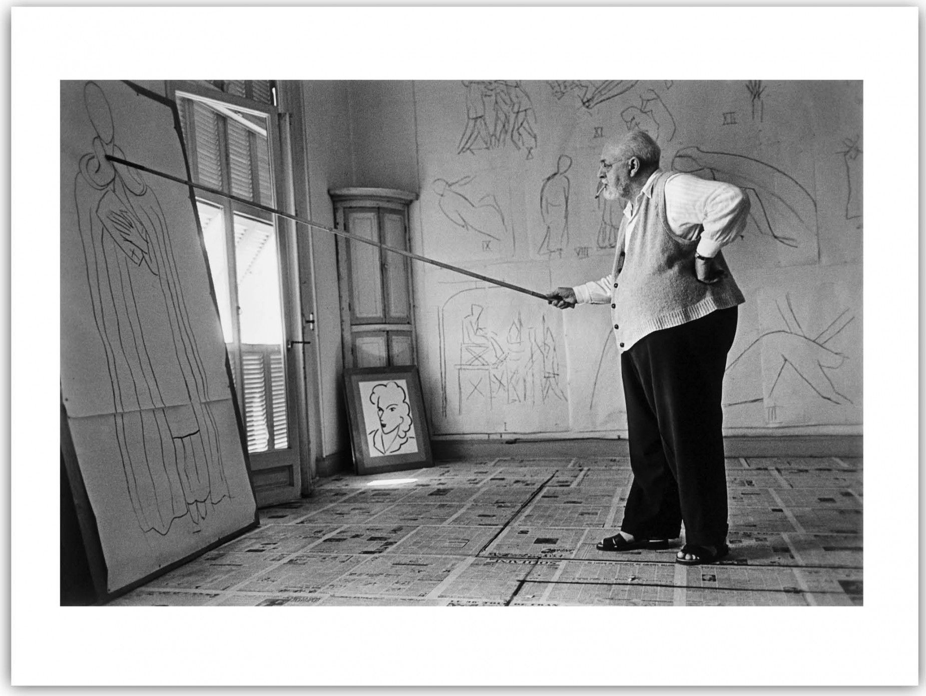 Robert CAPA Robert Capa - Henri Matisse en su estudio,







 Niza, Francia, 19&hellip;