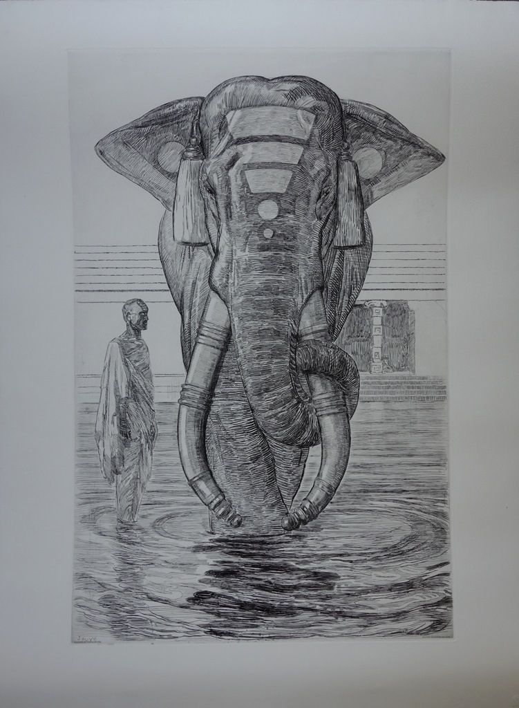 Paul JOUVE Paul JOUVE (nach)

Elephanta des Tempels von Siva



Radierung in Ätz&hellip;