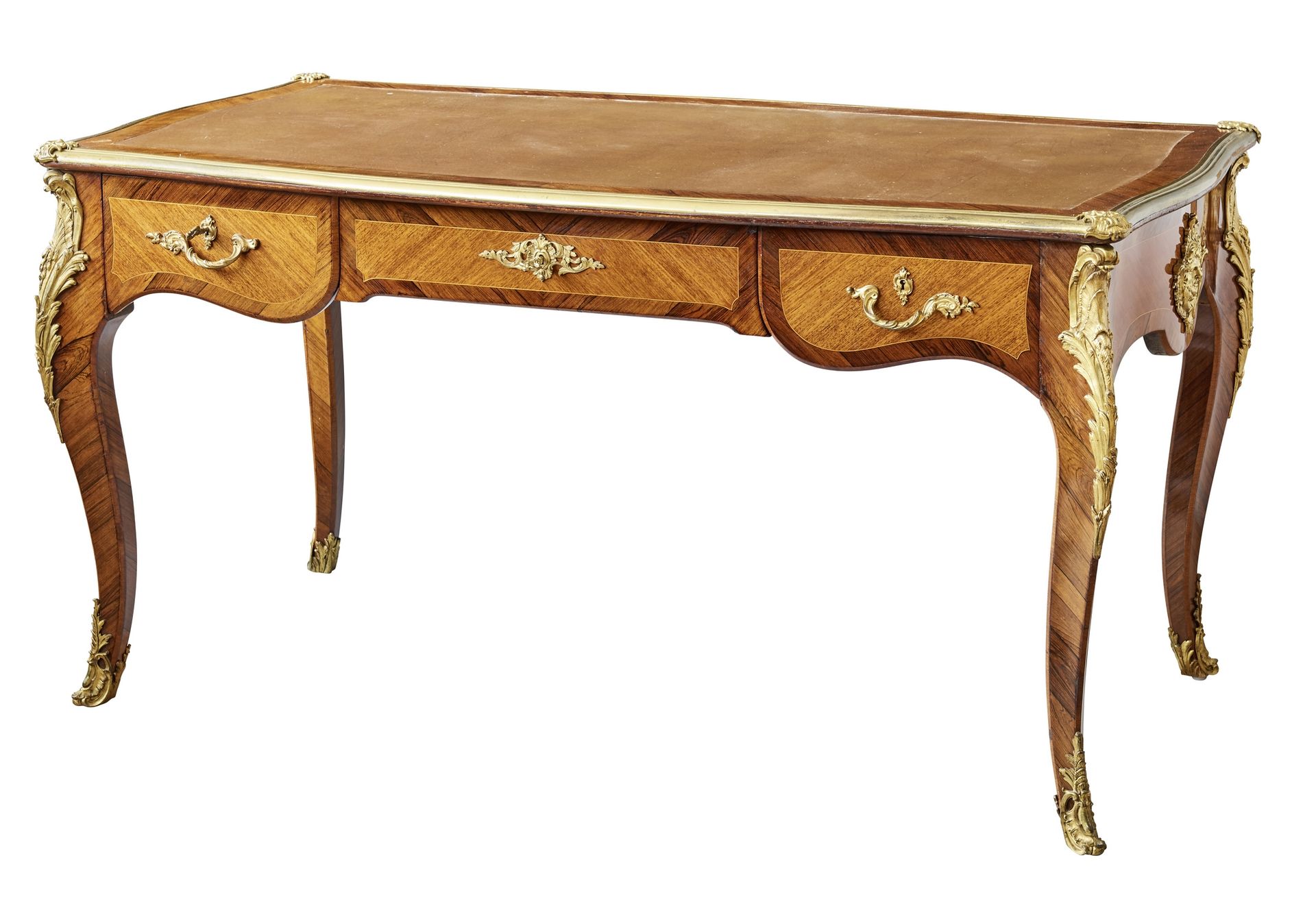 Bureau Plat, Frankreich, 19. Jahrhundert, Napoleon III 19th cen. Madera, tapa de&hellip;