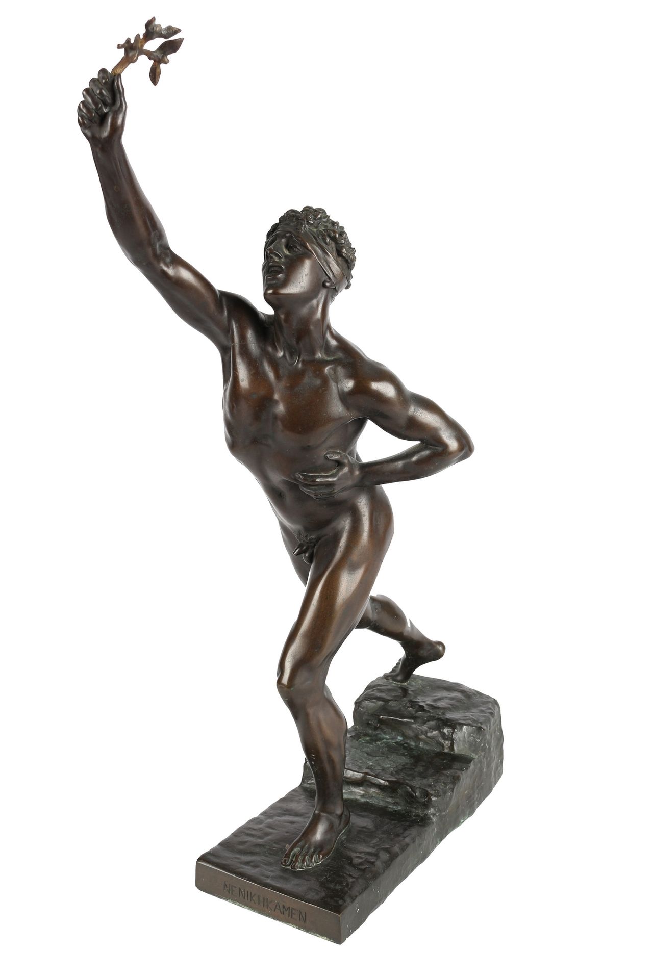 Max Kruse (1854-1942) Gladbeck Bronze Marathonläufer Nenikhkamen, marathon runne&hellip;