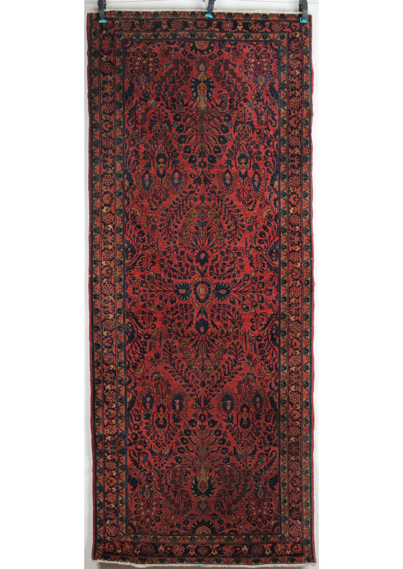 Sarugh Perserteppich, persian carpet, Laine, longueur 199 cm x largeur 81 cm, tr&hellip;