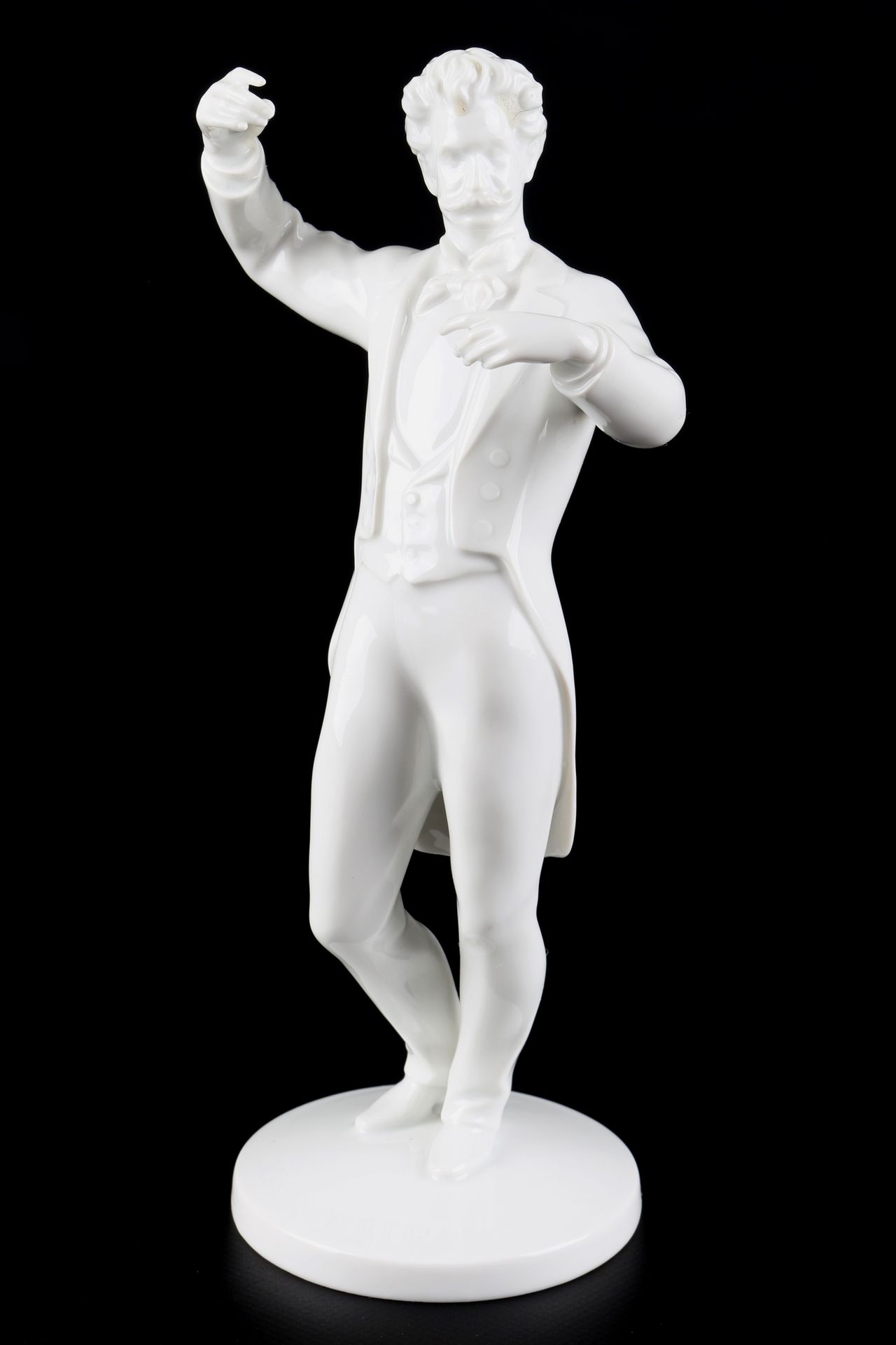 Wien Augarten Figur Johann Strauss, Robert Ullmann (1903-1966), porcelain figure&hellip;