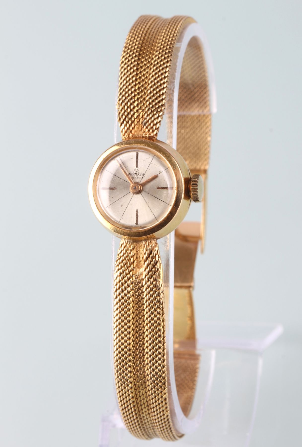 750 Gold Cornavin Geneve Armbanduhr, 18K gold wristwatch, Schweizer Damenarmband&hellip;