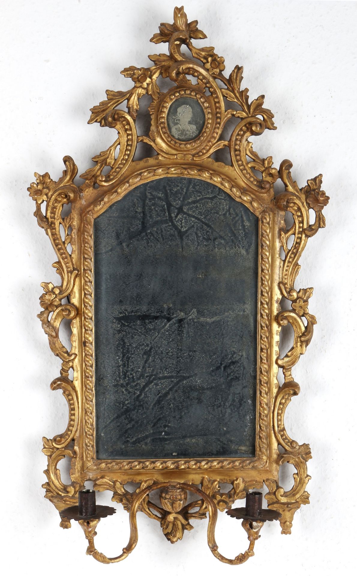 Wandspiegel Barock 18. Jahrhundert, wooden mirror 18th century, Bois, splendide &hellip;