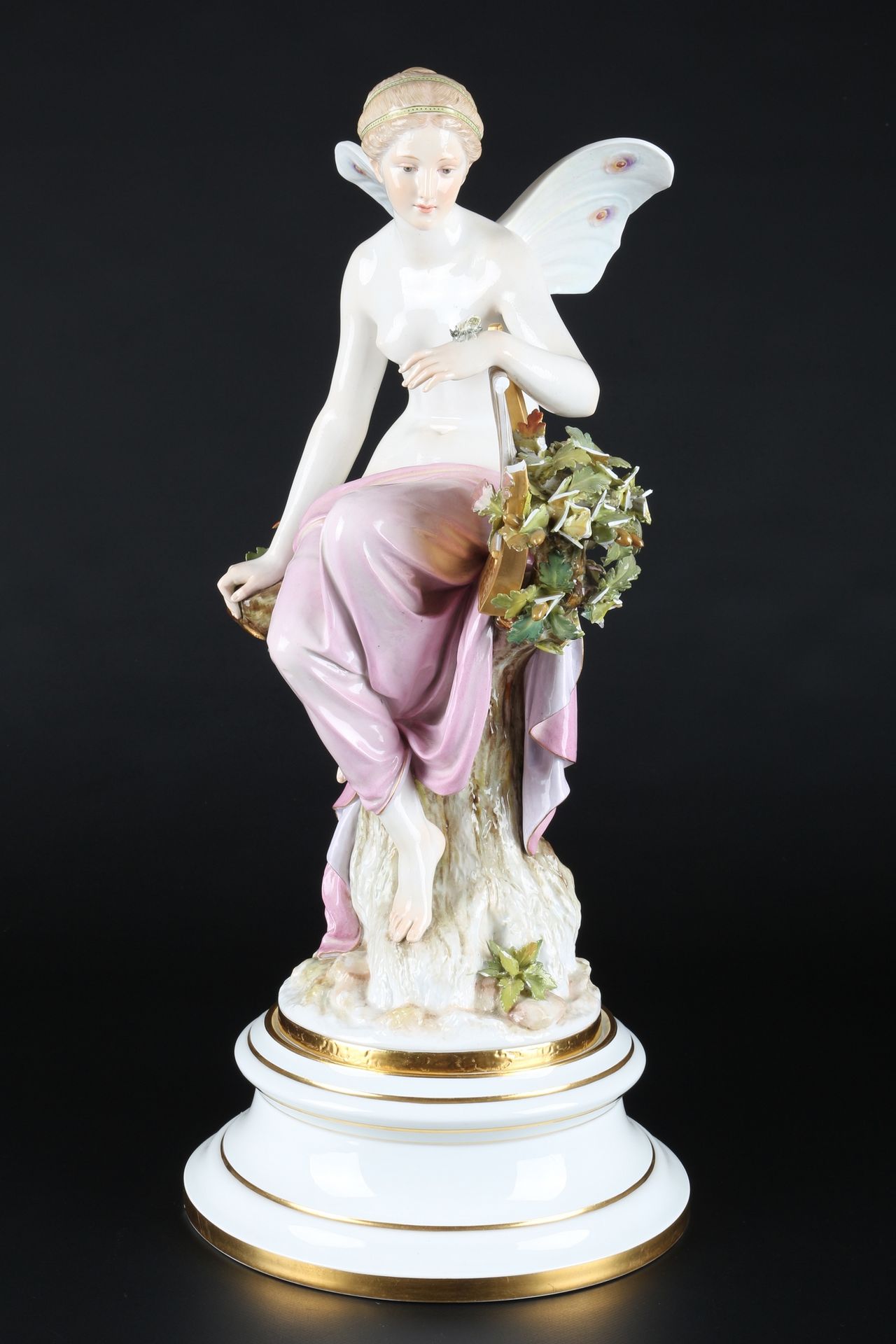 Meissen Königstochter Psyche H 55cm, porcelain figure, 瓷器，剑纹，有一道磨痕，由Rudolph Hölb&hellip;