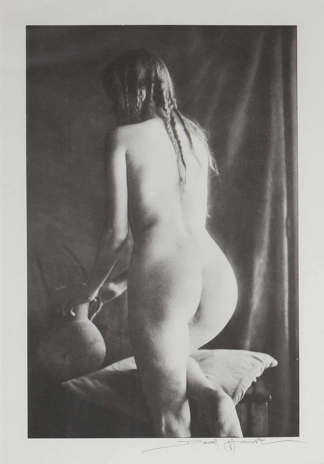 David Hamilton (1933-2016) Akt im Profil von 1978, nude act, Phototype 10/200, s&hellip;