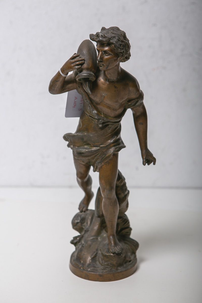Null Artiste inconnu (probablement 19e s.), fonte de métal bronzé, représentatio&hellip;