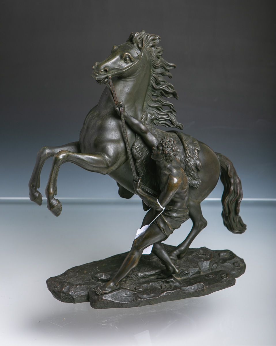 Null Artiste inconnu (19e s.), dompteur de chevaux d'après Coustau, Guillaume (1&hellip;