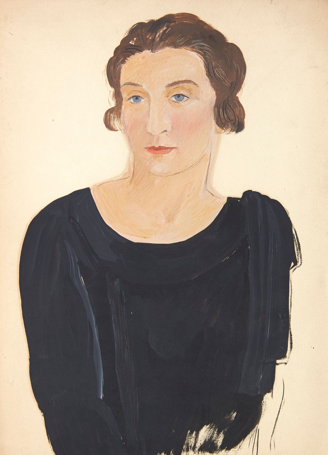 Null 尼古拉-伊泽尔诺夫 (1891-1981)

玛丽-拉戈里亚乌（画家的妻子）的画像

纸上水粉和油彩

31.5 x 23 厘米。



ИСЕЛЕН&hellip;