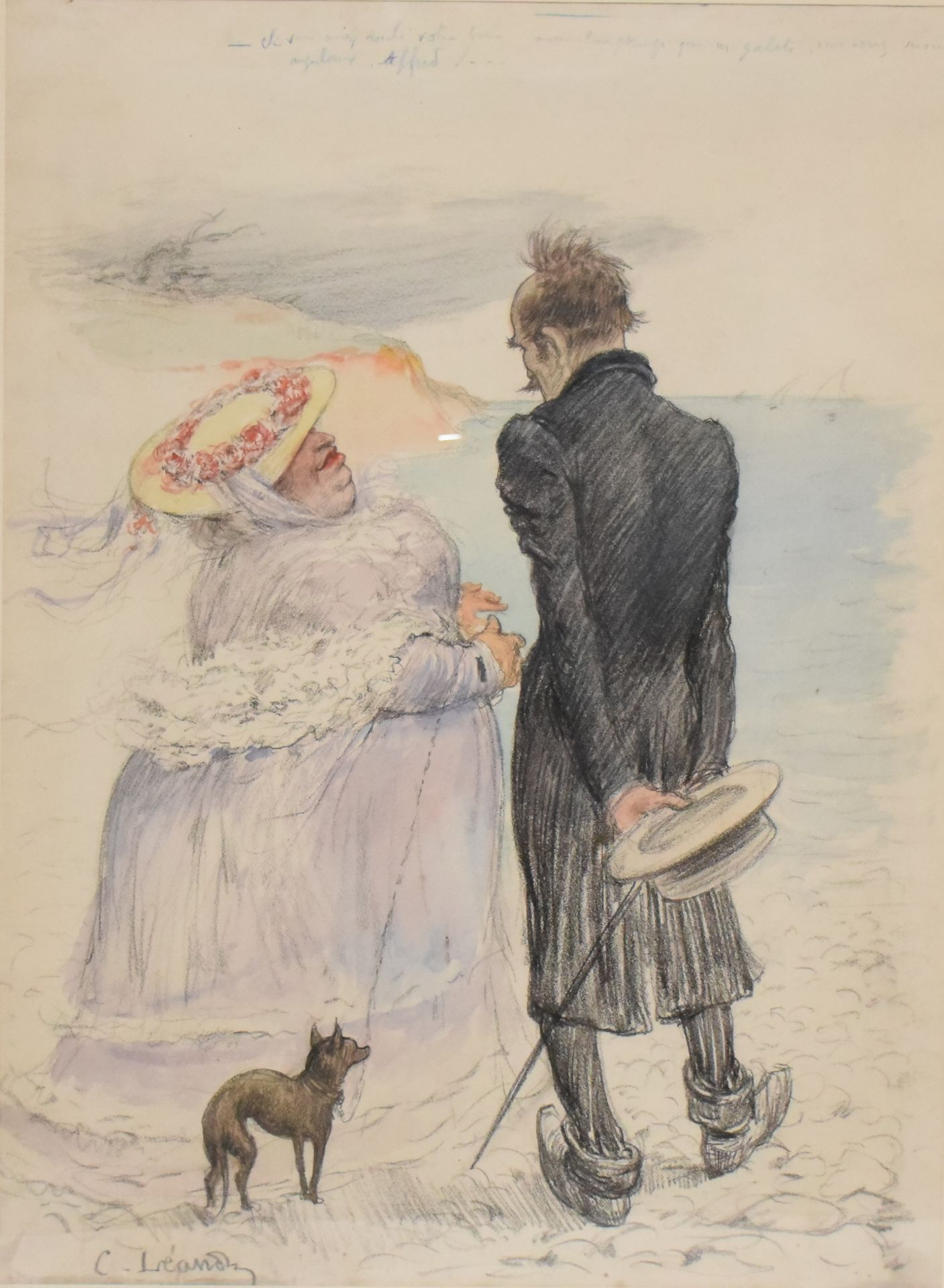 Null 
LEANDRE Charles (1862-1934)




绘画（铅笔、彩色铅笔）




"如果你的驼峰滚了那么久，就像




你将成为阿尔&hellip;