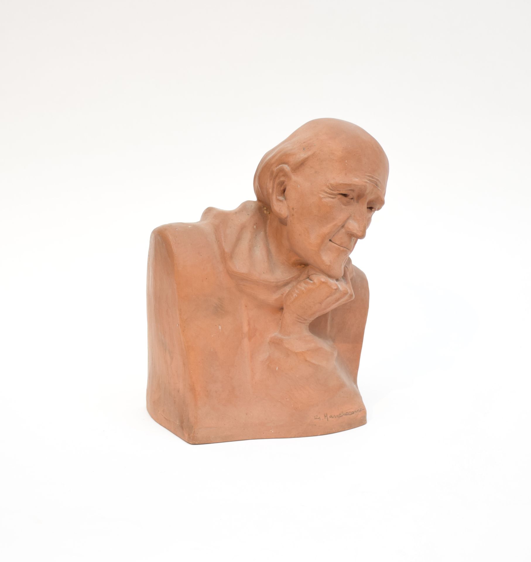 Null Gaston HAUCHECORNE (1880-1945)

Terracotta che rappresenta un vecchio. Firm&hellip;