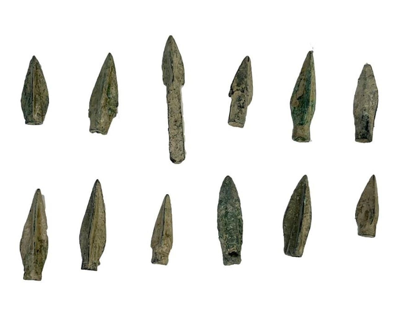 Null Pointes de flèches en bronze de la période grecque au cours du 1er millénai&hellip;