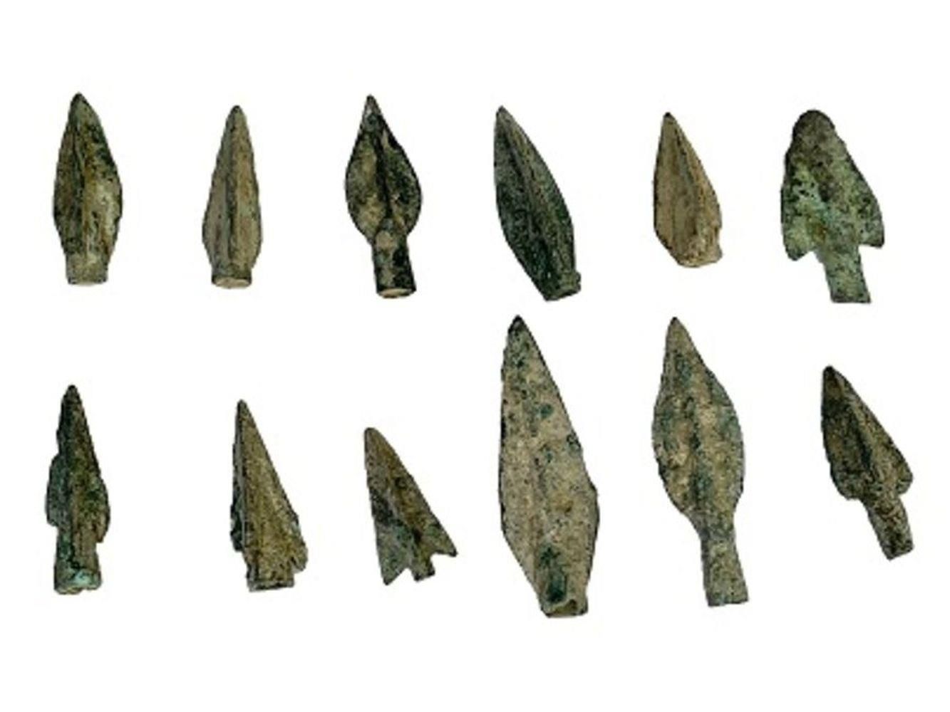 Null Pointes de flèches en bronze de la période grecque au cours du 1er millénai&hellip;
