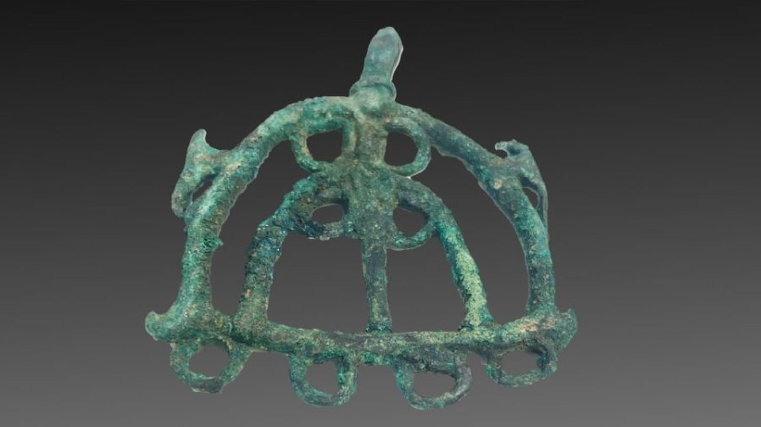 Null attachement de cheval en bronze de la période du luristan 1er millénaire av&hellip;