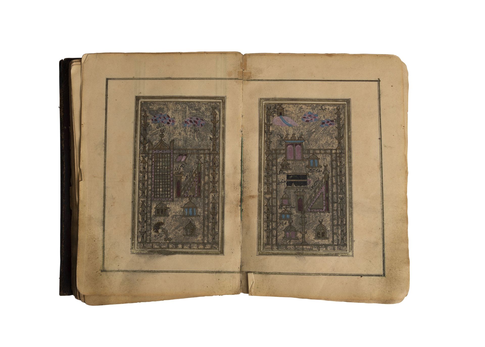 MUHAMMAD BIN SULAYMAN AL- JAZULI (D.1472 AD) Dala'il Al-Khayrat, OTTOMAN, 19TH C&hellip;