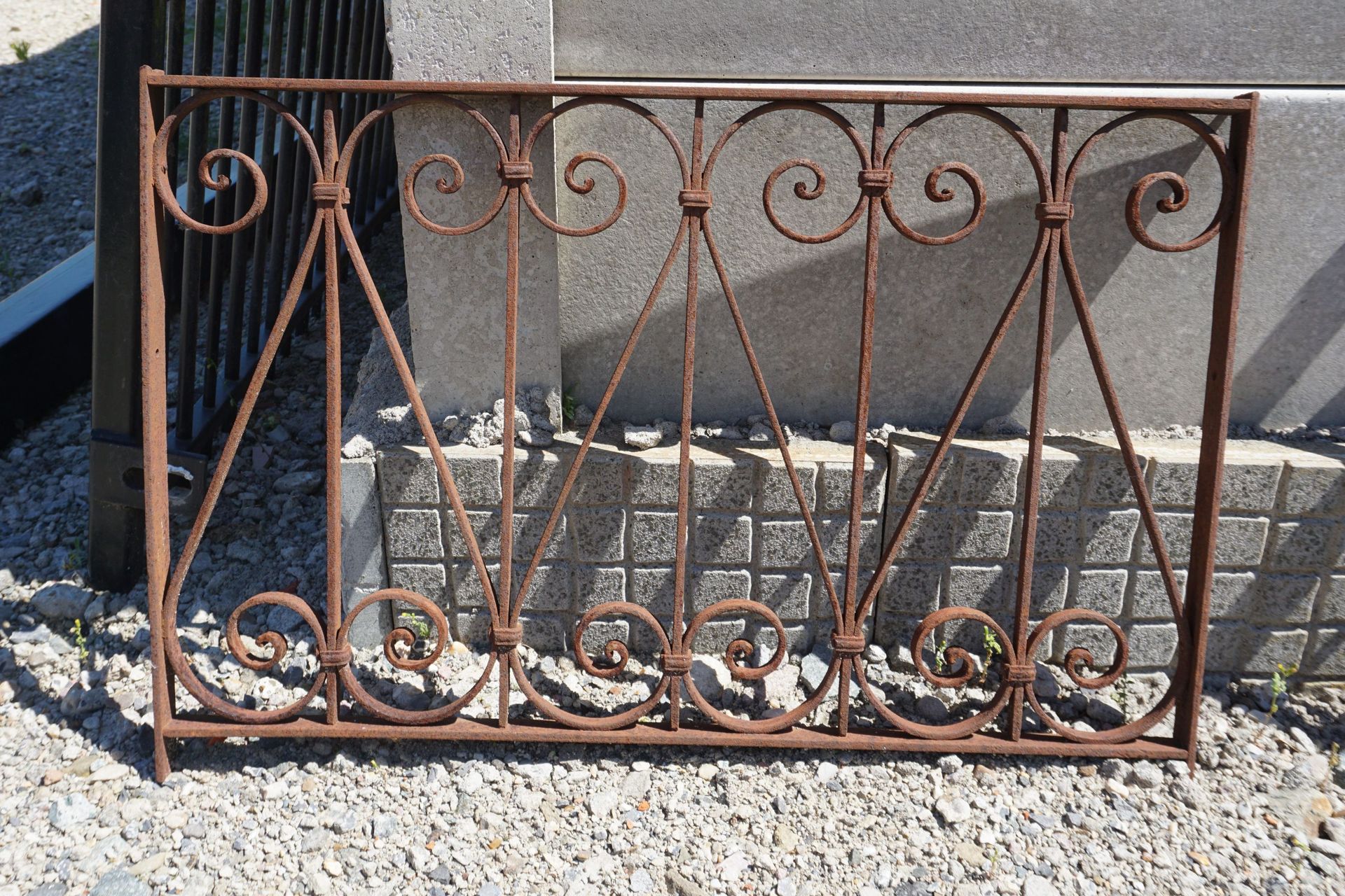 Null Fences in wrought iron H51x78