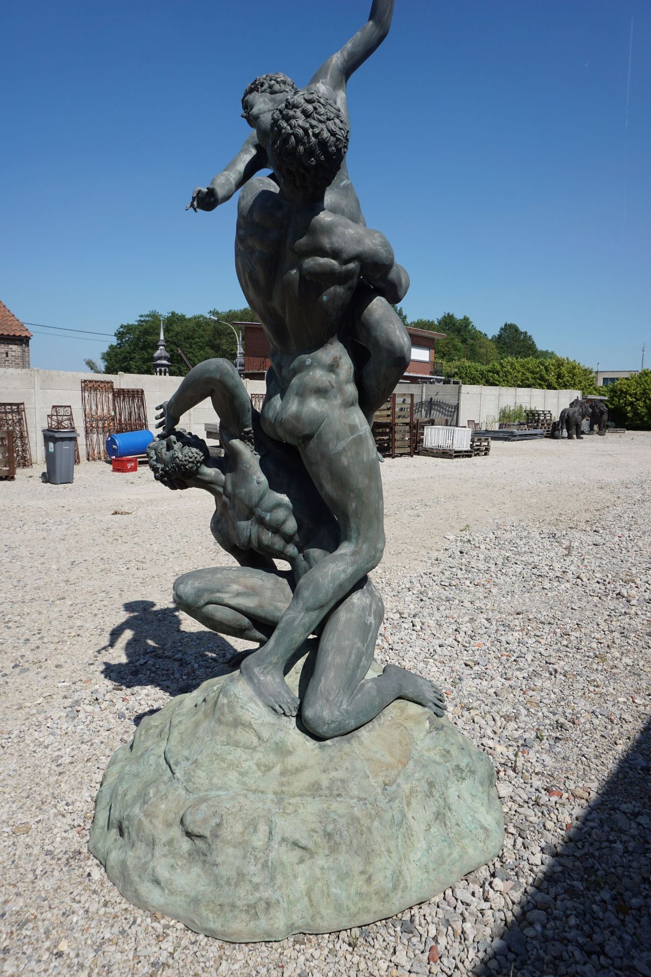 Null Sculpture in bronze H140