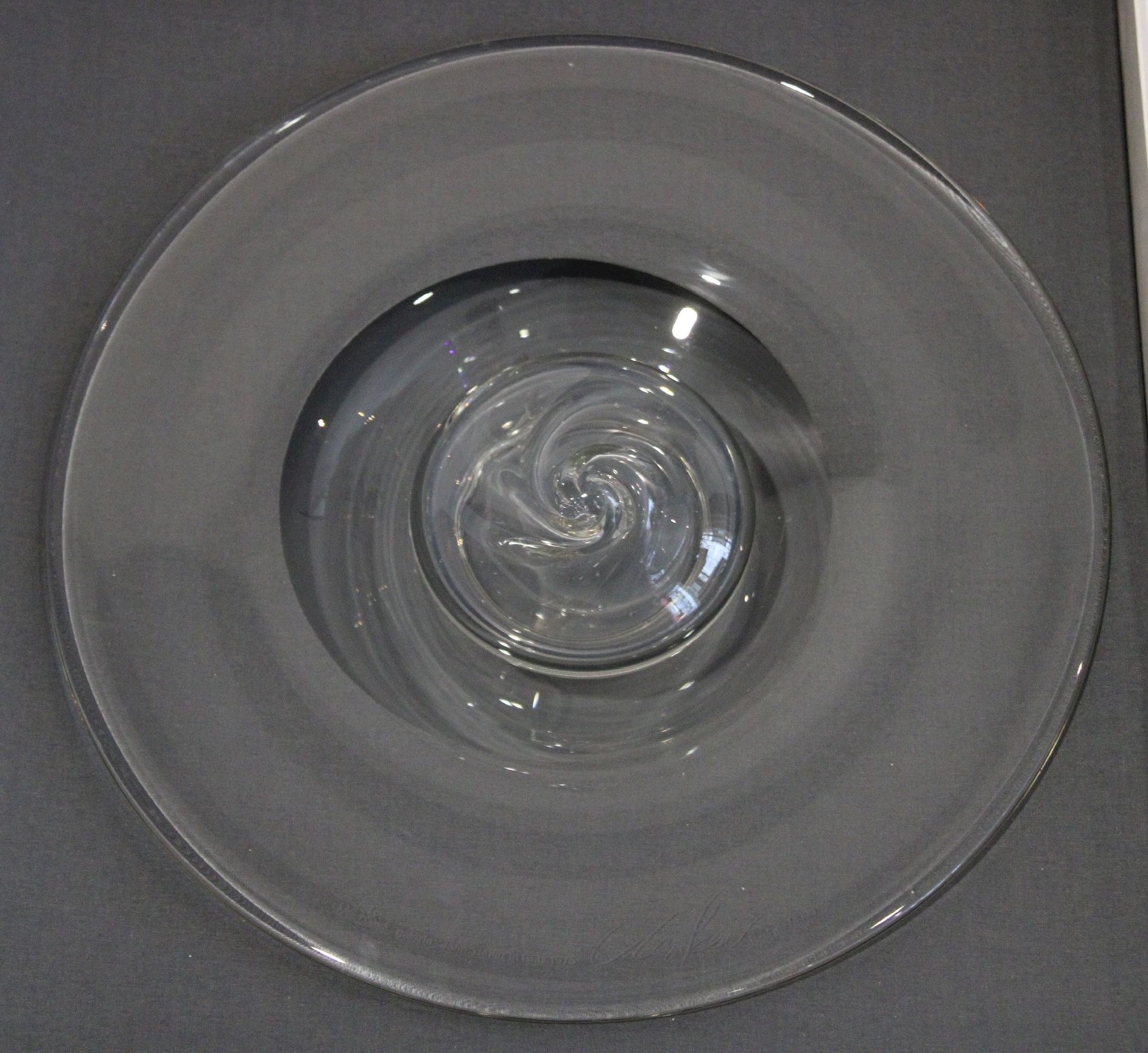 Rosenthal Jahresteller in Glas, Edition 1975 Rosenthal annual plate in glass, ed&hellip;