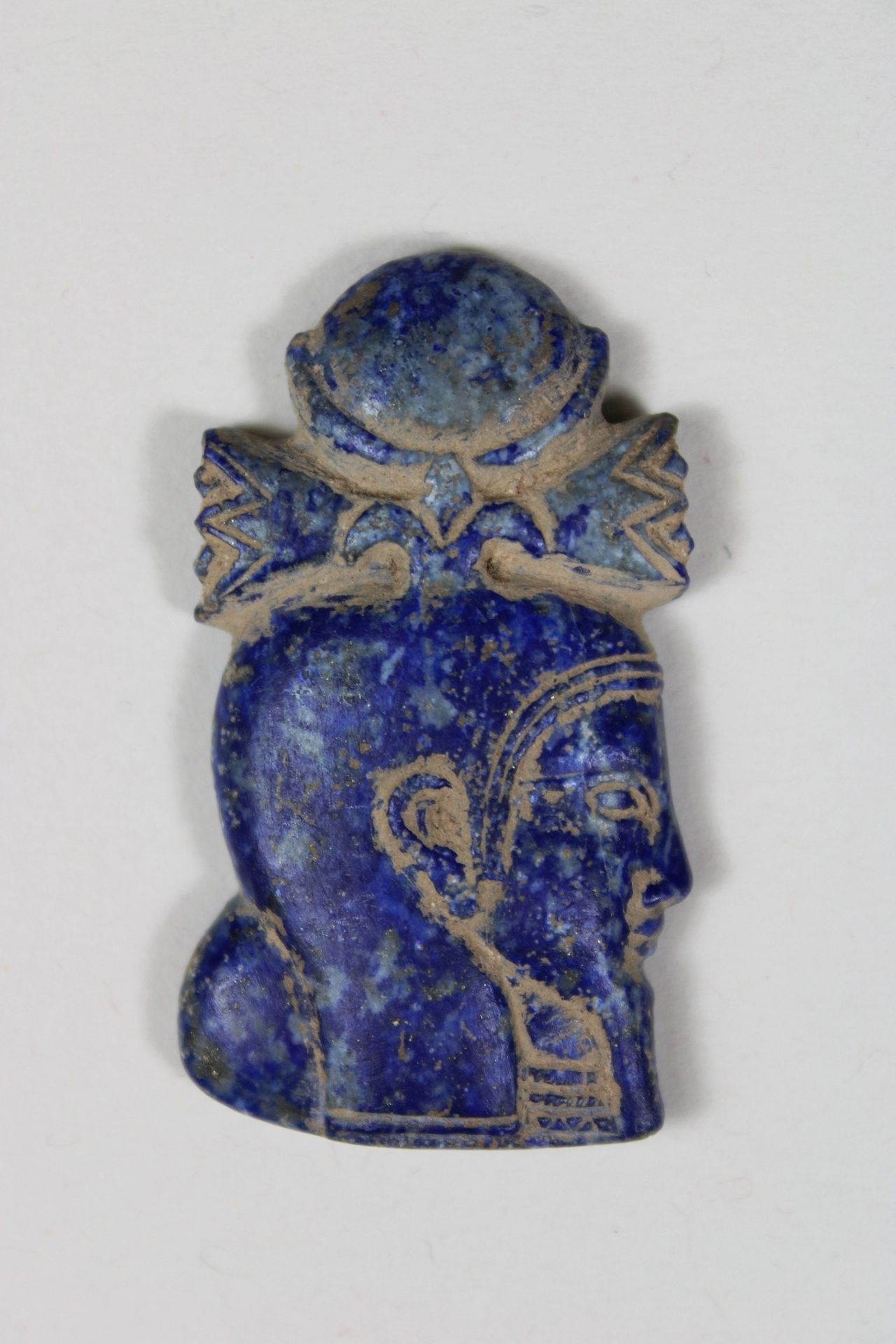 Pharaonen Denkmal, Lapislazuli, Griechenland 法老的纪念碑，青金石，希腊，来自费雷斯的费隆水渠。尺寸：4.3 x 2&hellip;