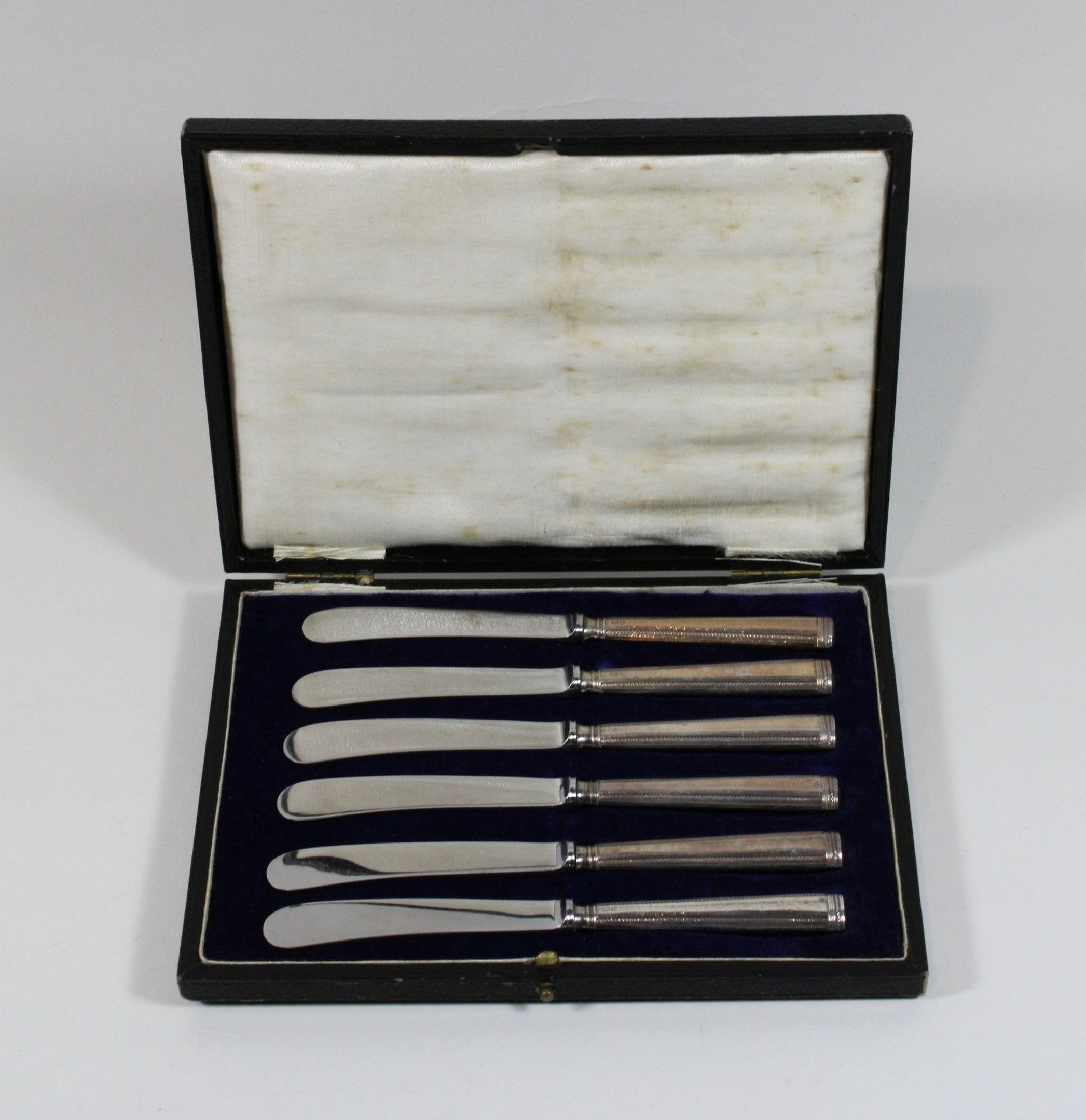 Art Deco Buttermesser, 6 Stk Art Deco butter knife, 6 pieces, silver, beginning &hellip;