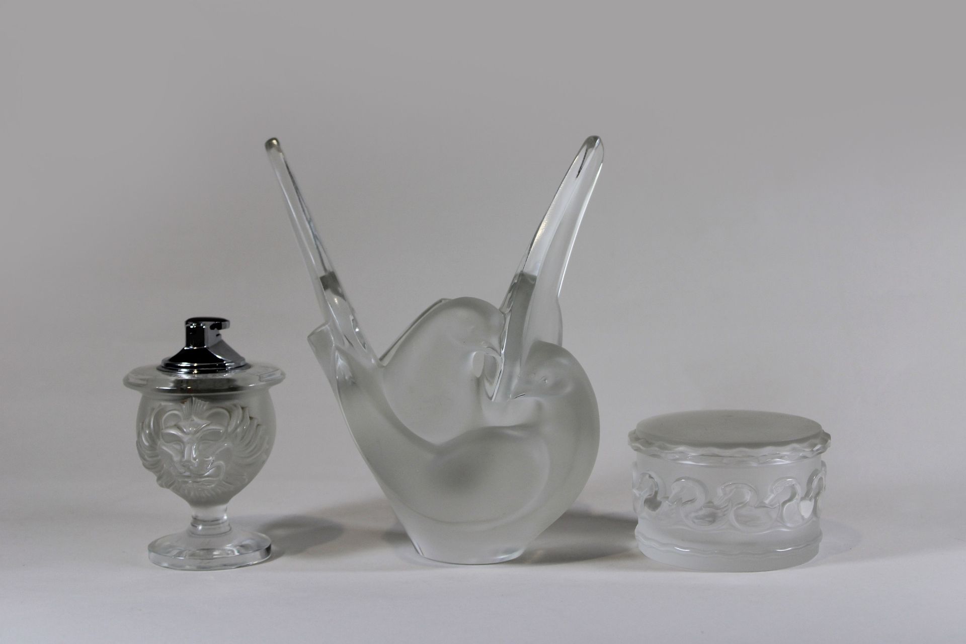 Konvolut Lalique Glas, Frankreich Lotto misto vetro Lalique, Francia, vetro cris&hellip;