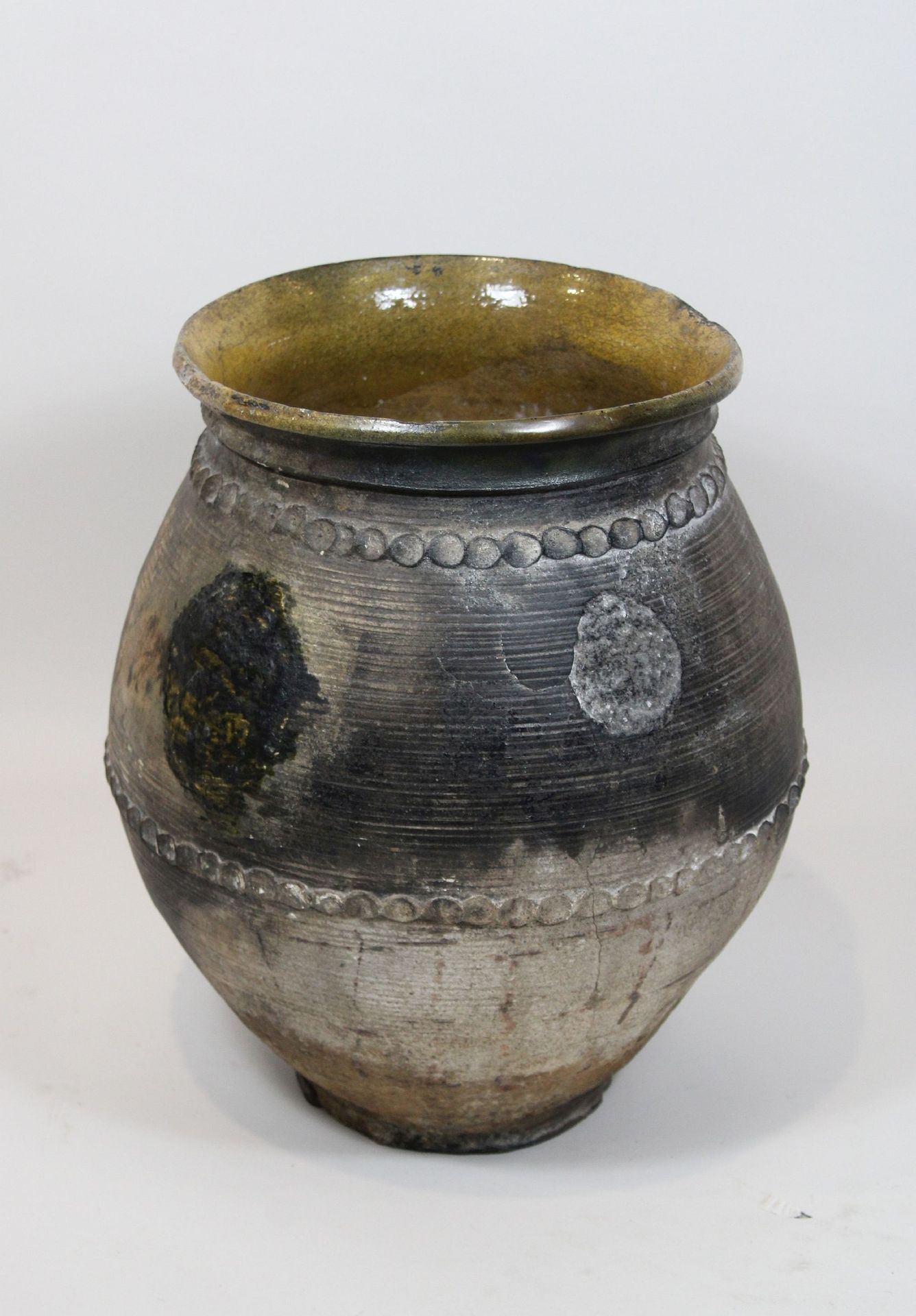 Großer Keramikkrug, Österreich Grande cruche en céramique, Autriche, faïence, sc&hellip;