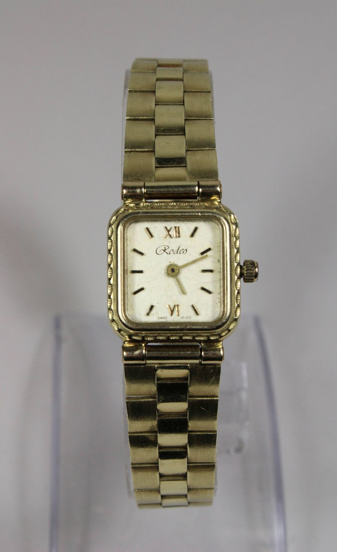 Damenarmbanduhr, Marke Rodeo, 14 K, 585 Gold Montre-bracelet pour femme, marque &hellip;