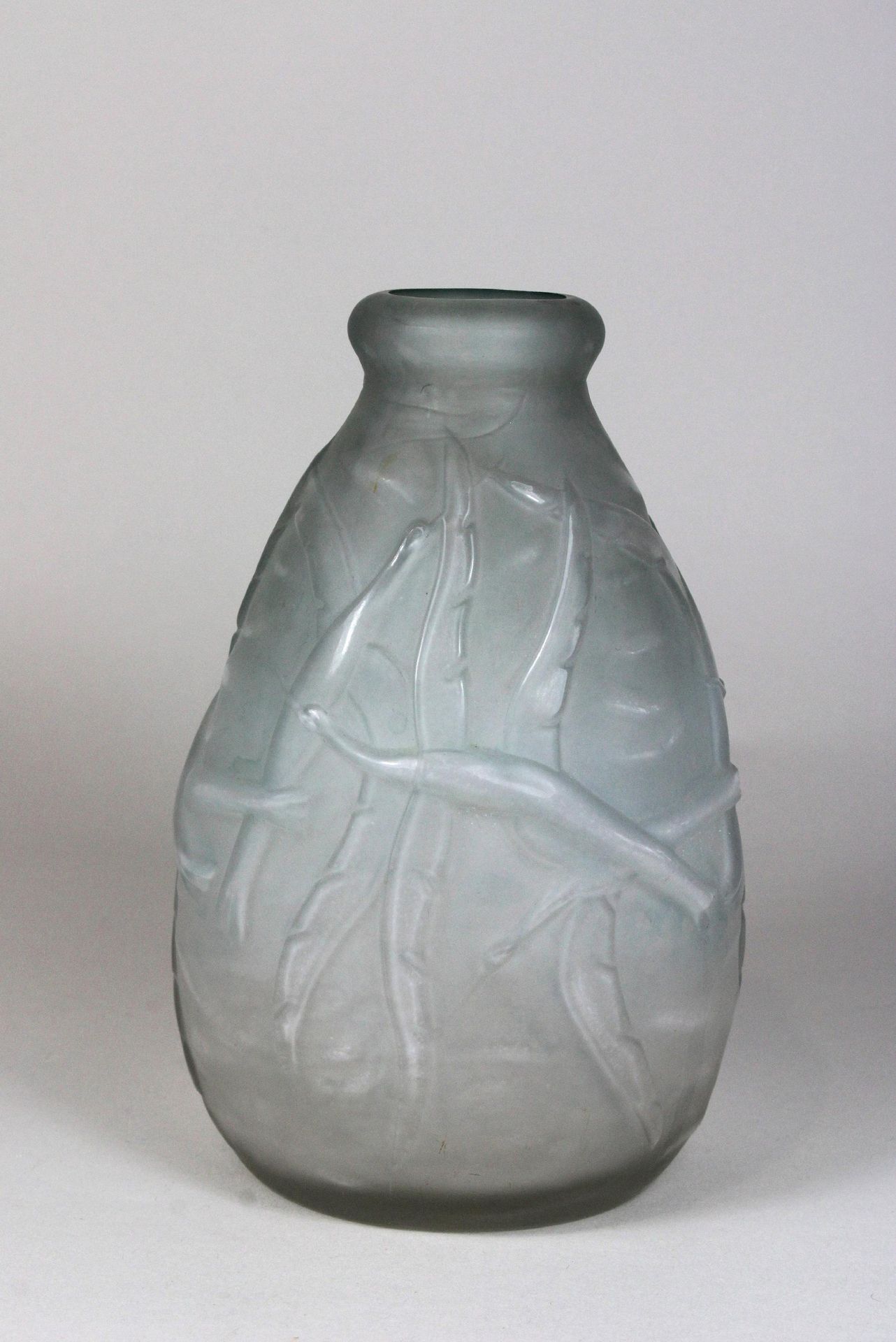 Glasvase, wohl Böhmen Vase en verre, probablement Bohême, 20e s., technique Lali&hellip;