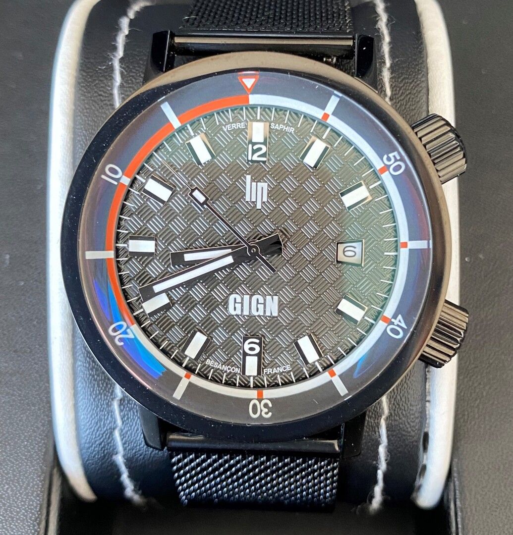 Montre-bracelet d'homme LIP NAUTIC-GIGN LIP NAUTIC-GIGN men's wristwatch referen&hellip;