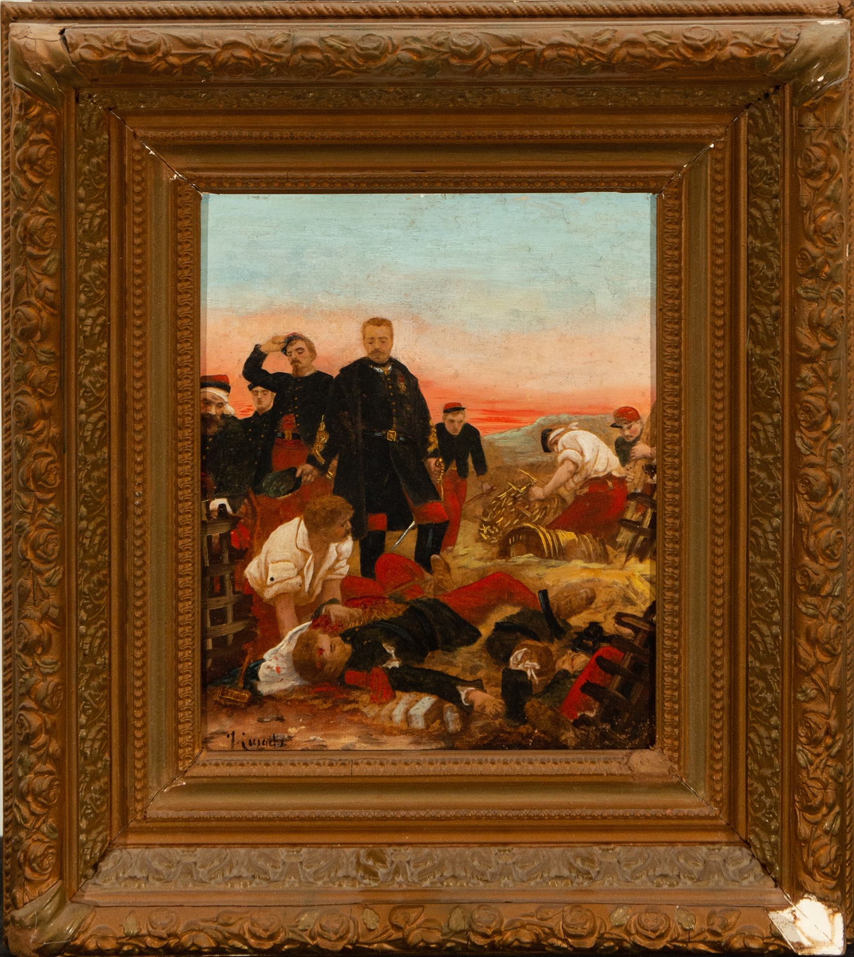 Tribute to the fallen French Officer in the Franco - Prussian War of 1870, Frenc&hellip;