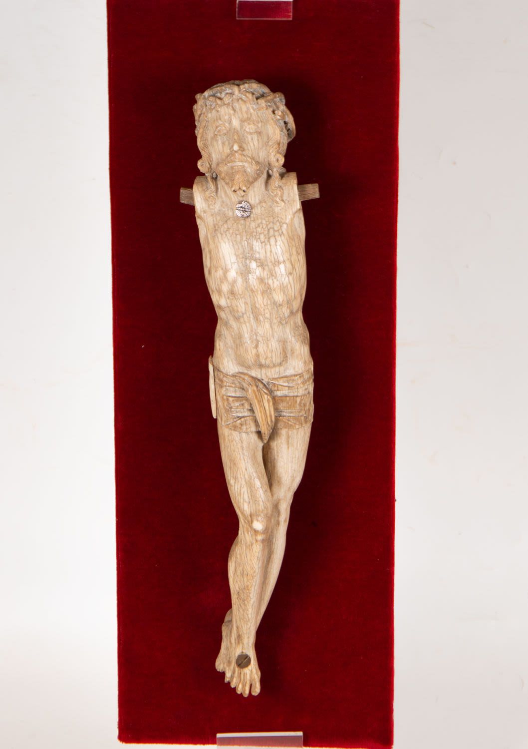 Rare Hispano Philippine Ivory Christ, 16th century En ivoire sculpté, CITES atta&hellip;