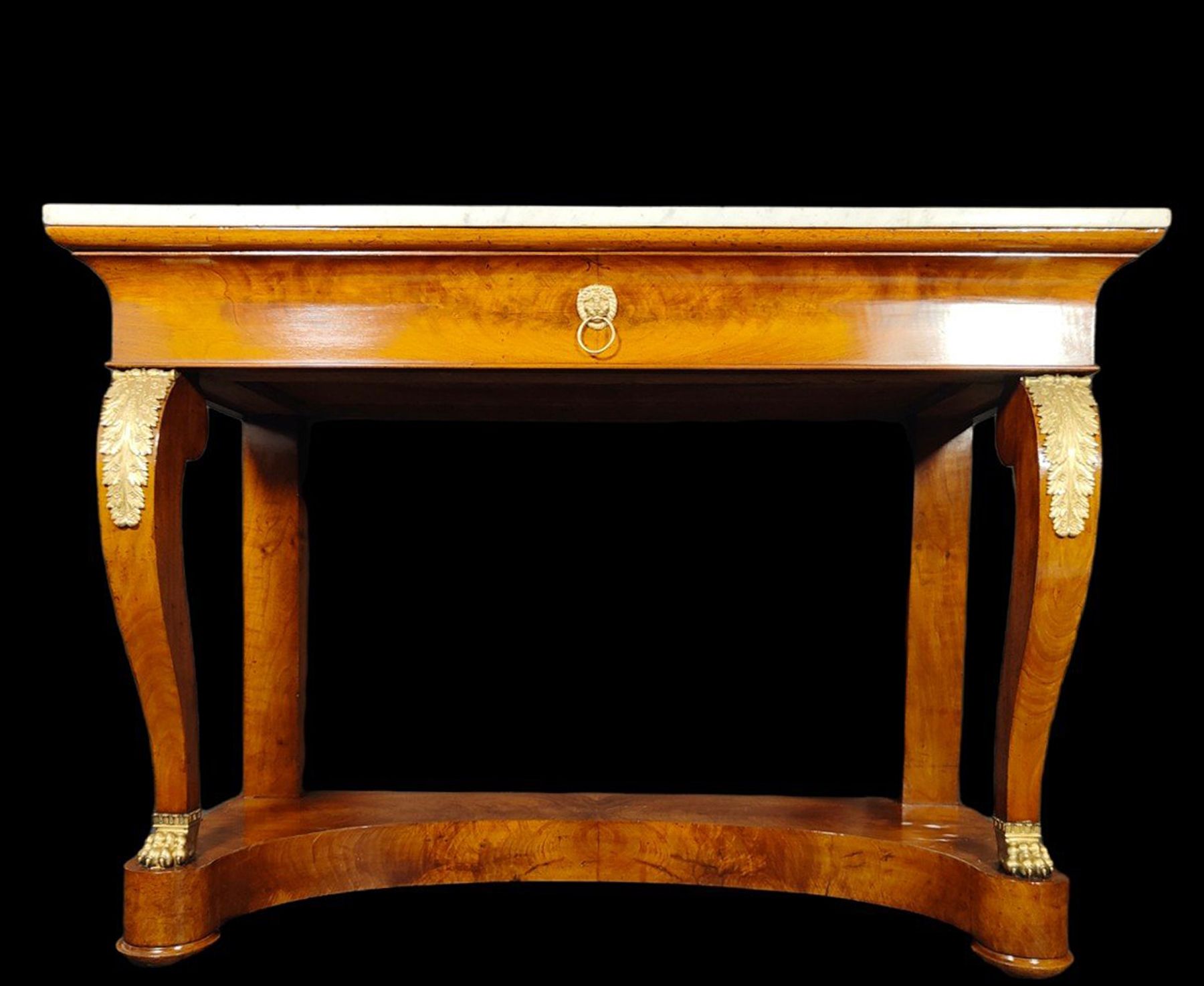 Important Empire console from the late 18th century, early 19th century, circa 1&hellip;