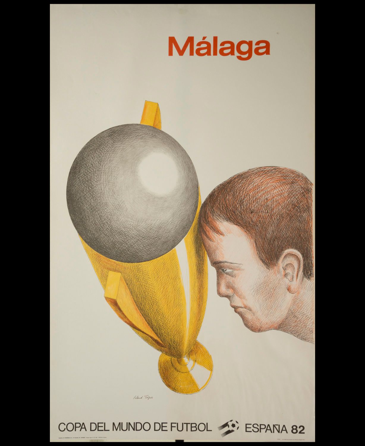 Null Affiche, Coupe du monde Espagne 1982
Dimensions : 95 x 60 cm