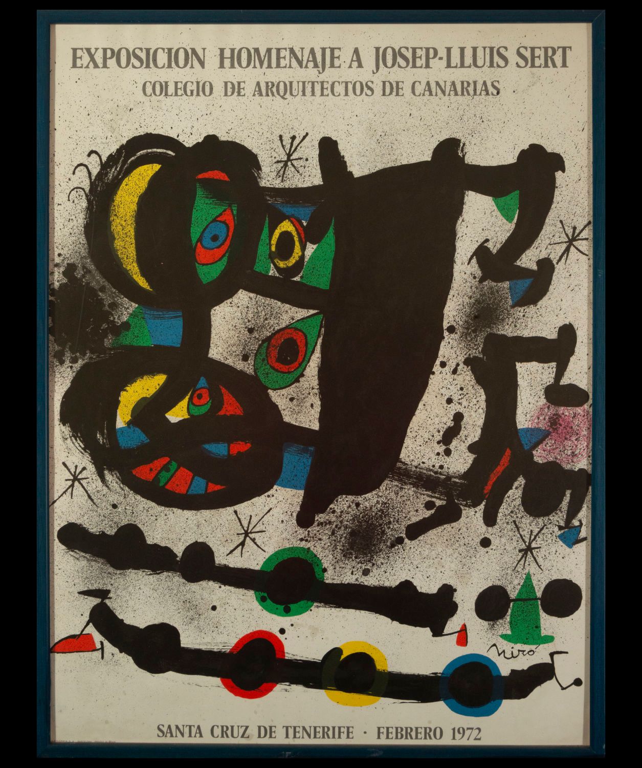 Null Affiche, Joan Miró, Hommage à José Luis Sert, année 1972
Dimensions de l'af&hellip;