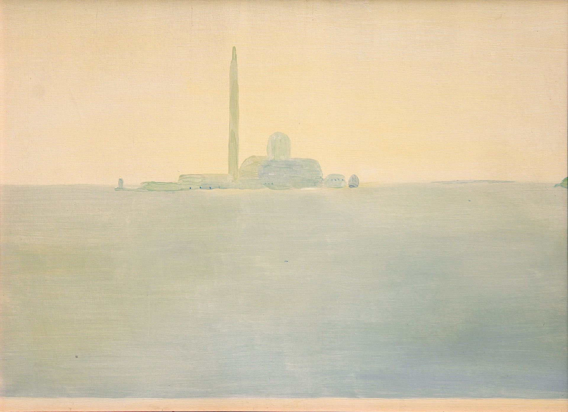 Virgilio GUIDI Isola di San Giorgio 1956, Öl auf Leinwand, cm. 50x70

Zertifikat&hellip;