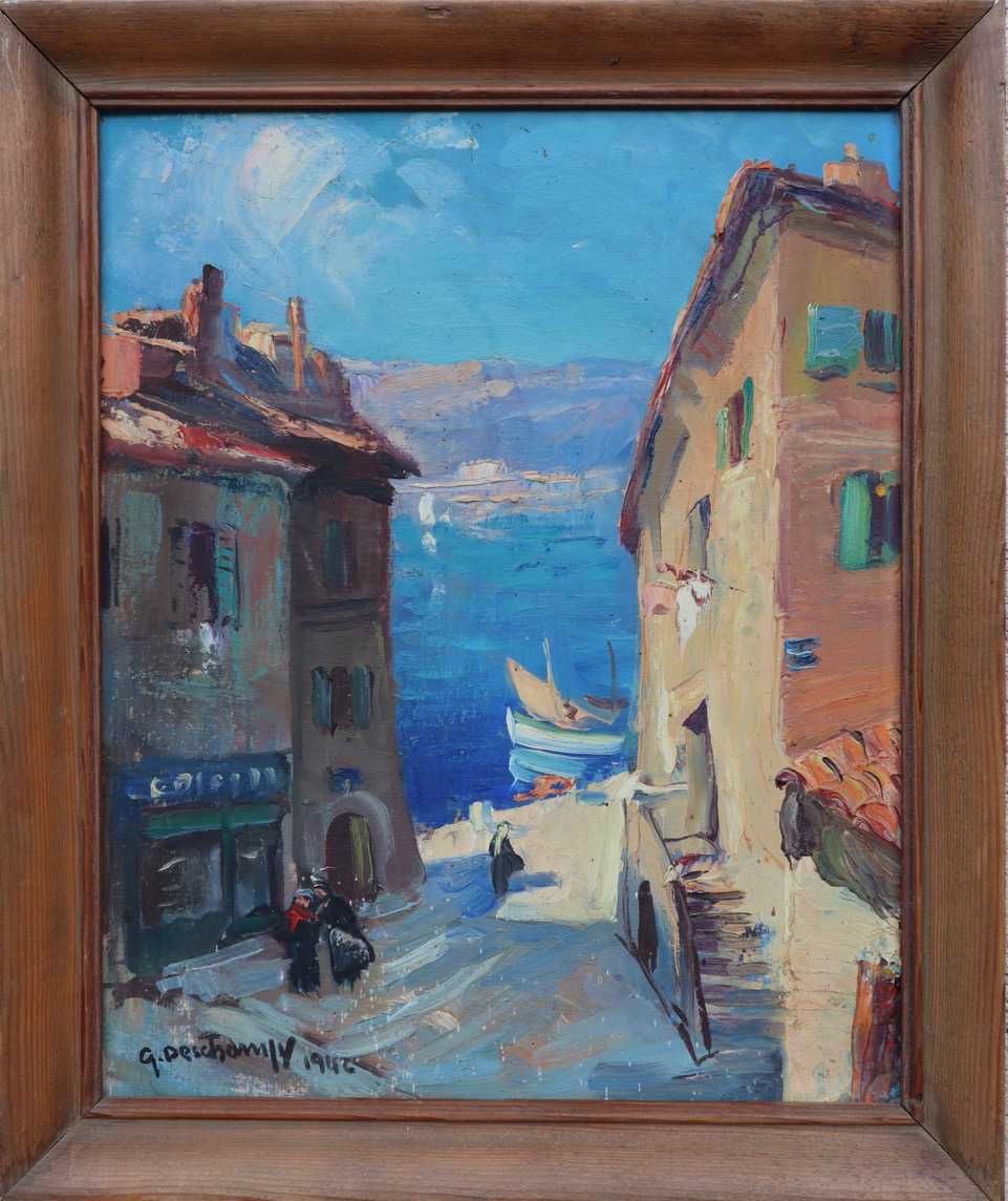 Null Gabriel DESCHAMPS (XX)

Saint-Tropez

Oil on cardboard signed and dated 194&hellip;