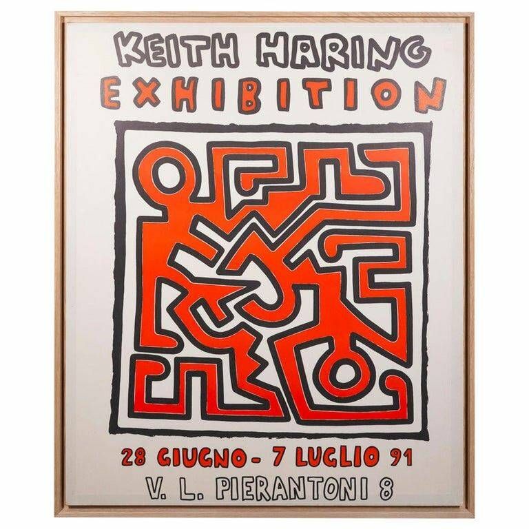 Null Keith HARING (1958-1990)
Rare affiche d’exposition – Italie, 1991
Sérigraph&hellip;