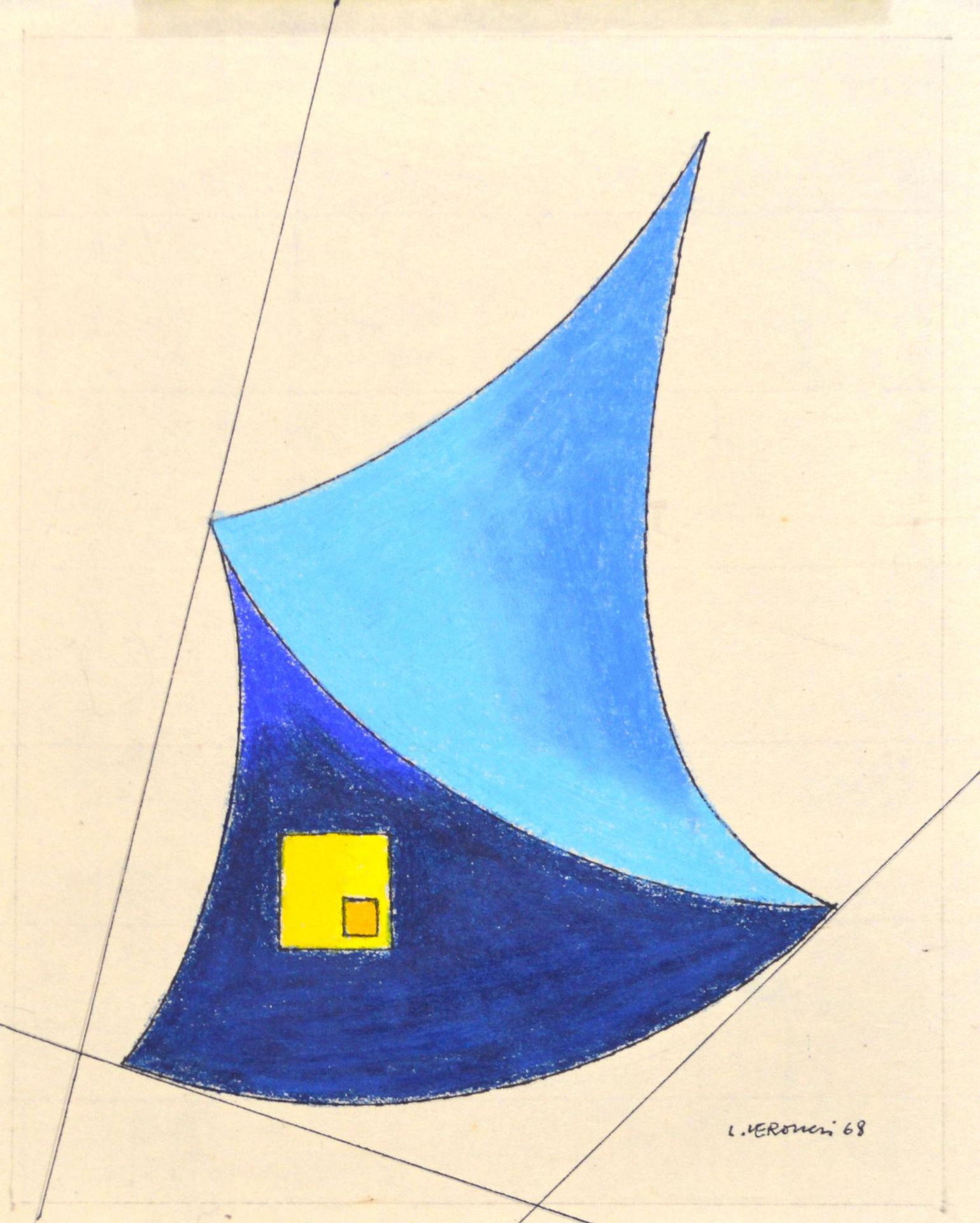 Luigi Veronesi Luigi Veronesi

COMPOSIZIONE

pastello e china su carta, cm 22x18&hellip;