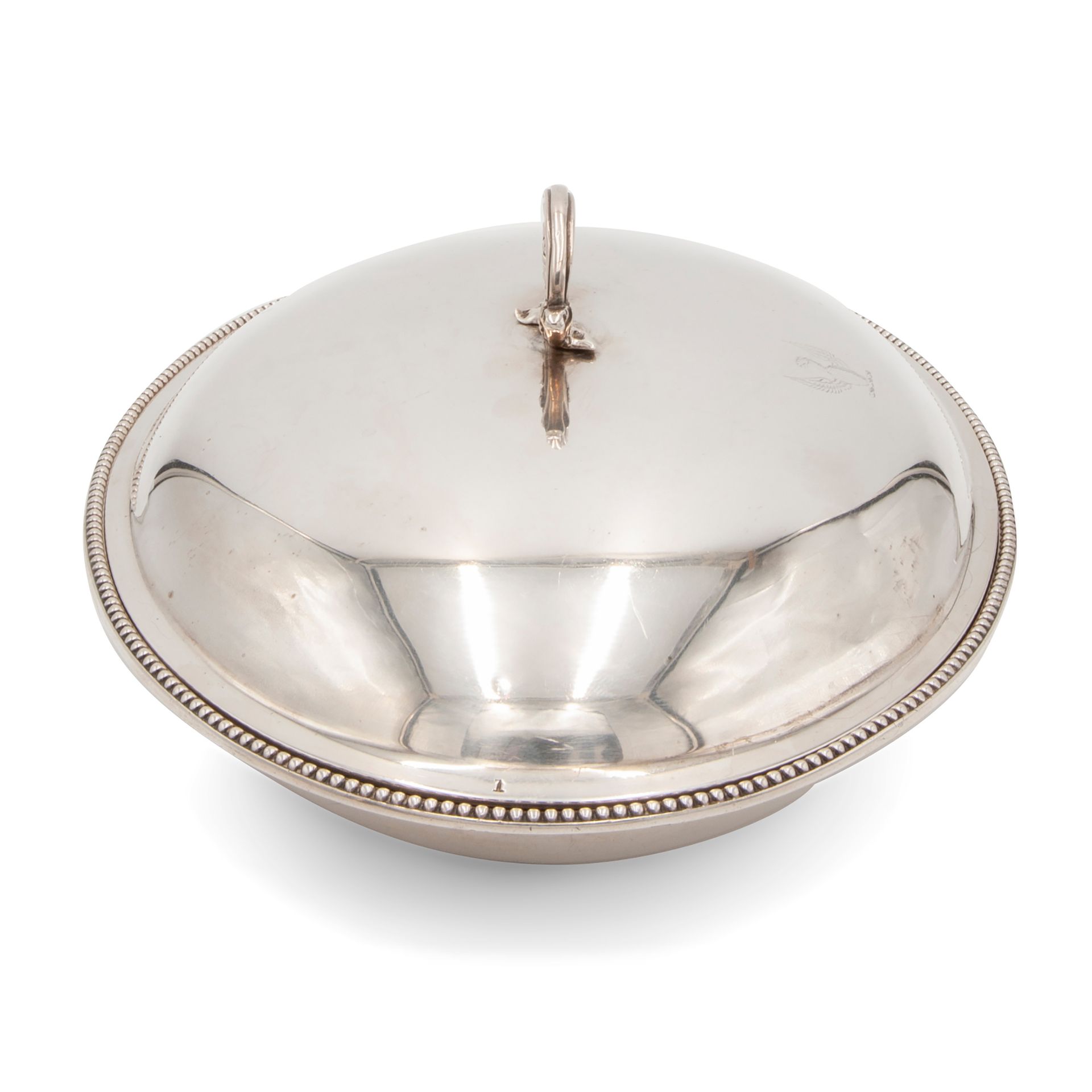 Silver vegetable dish, London 1867 Oval shaped, Queen Victoria period Total weig&hellip;