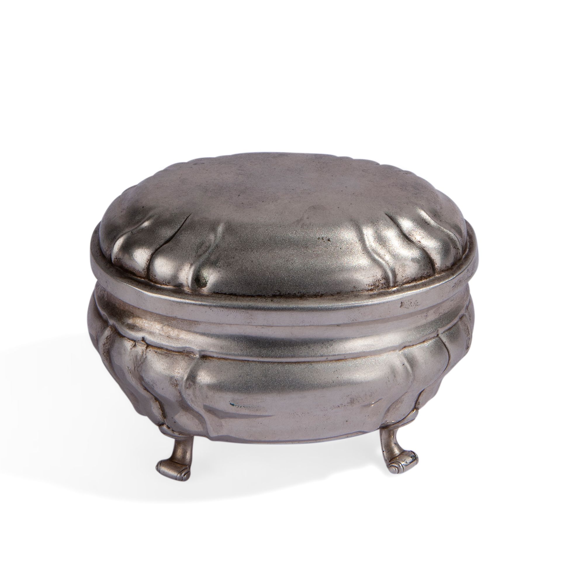 Embossed silver sugar bowl, Norway late 18th century Zuccheriera in argento sbal&hellip;