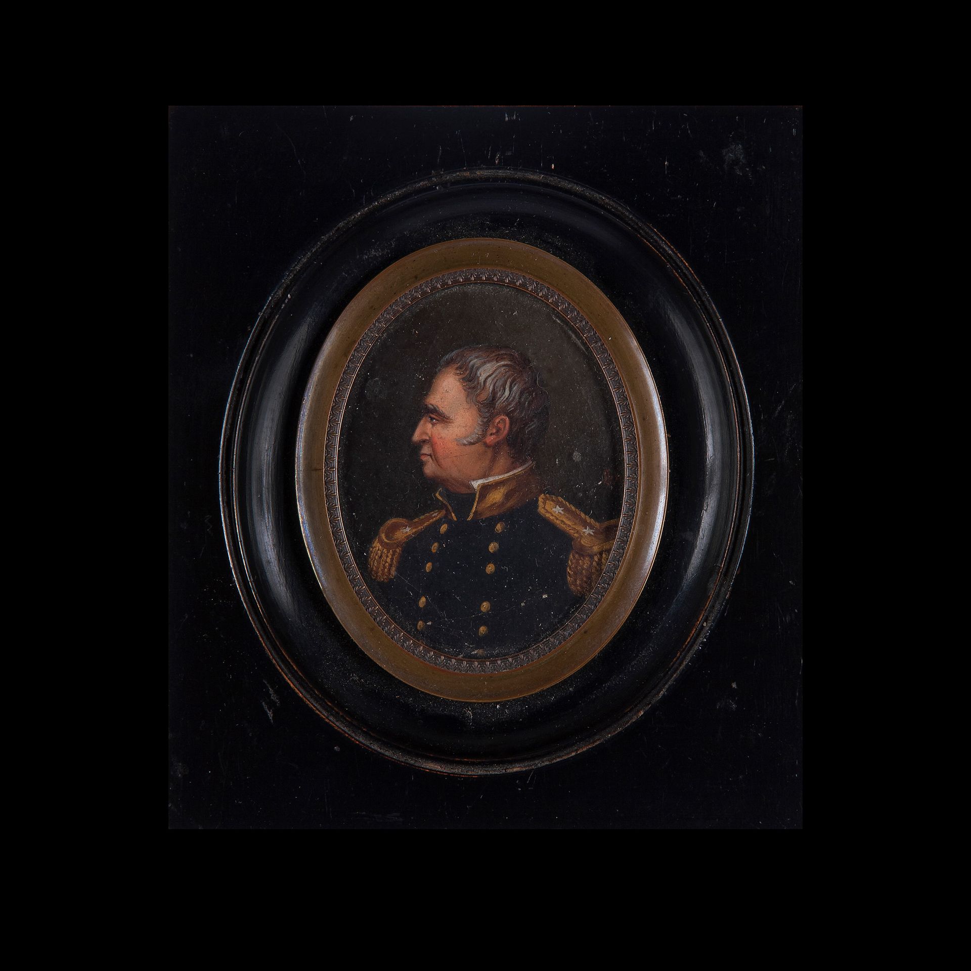 Portrait miniature of a Prussian official, possibly Germany first half of the 19&hellip;