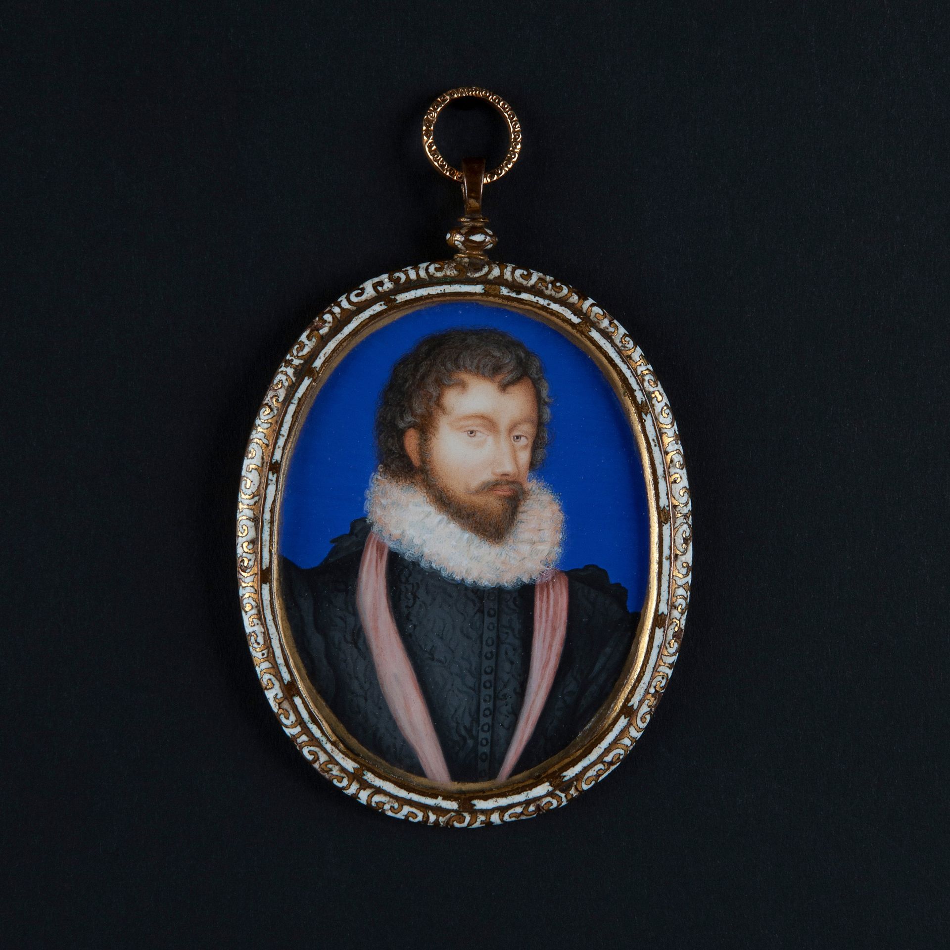 Portrait miniature of Robert Dudley I Earl of Leicester, England second half of &hellip;