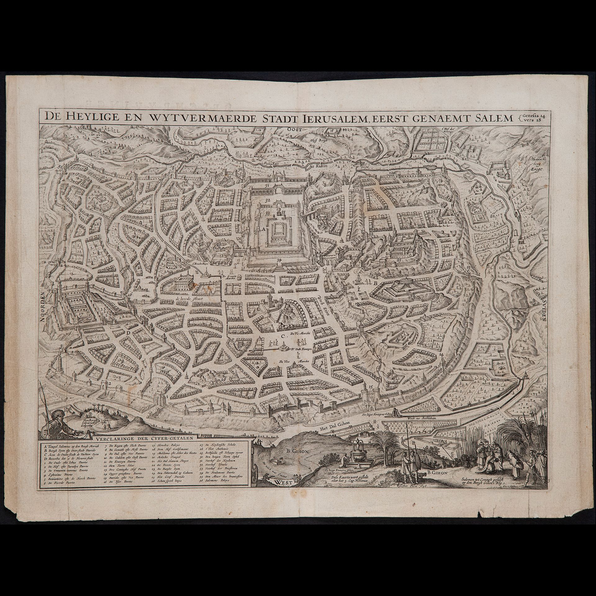 Claes Janszoon Visscher (Amsterdam 1586 – 1652), 'De heylige en wytvermaerde sta&hellip;