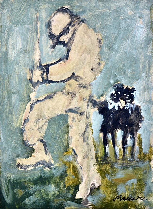 MINO MACCARI, Soldato 米诺-麦卡里

(锡耶纳 1898 - 罗马 1989)



军队

油画在纸板上 cm 44x32

签名右下角&hellip;