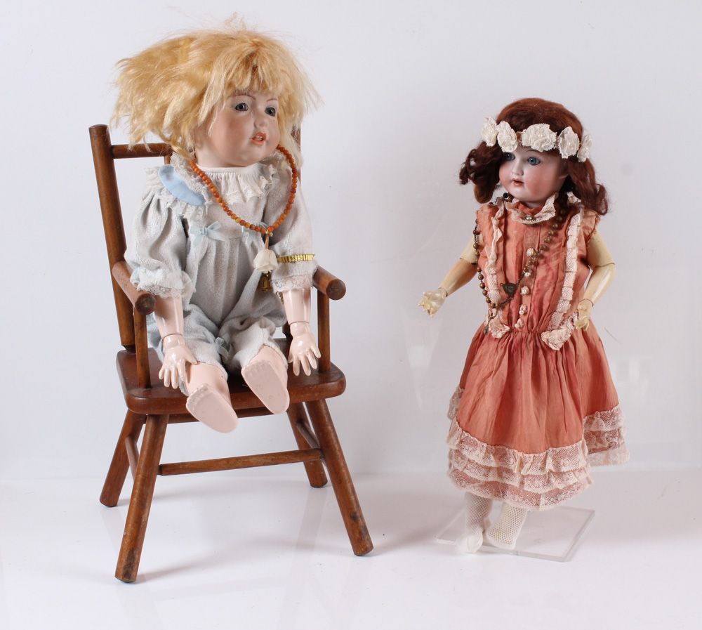 Null Due bambole. Johannes Daniel Kestner, con la dicitura "Made in Germany K 14&hellip;