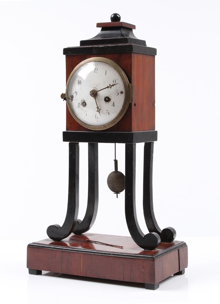 Null Biedermeier clock. Austria, 19th century. Softwood, mahogany veneer. Box-sh&hellip;
