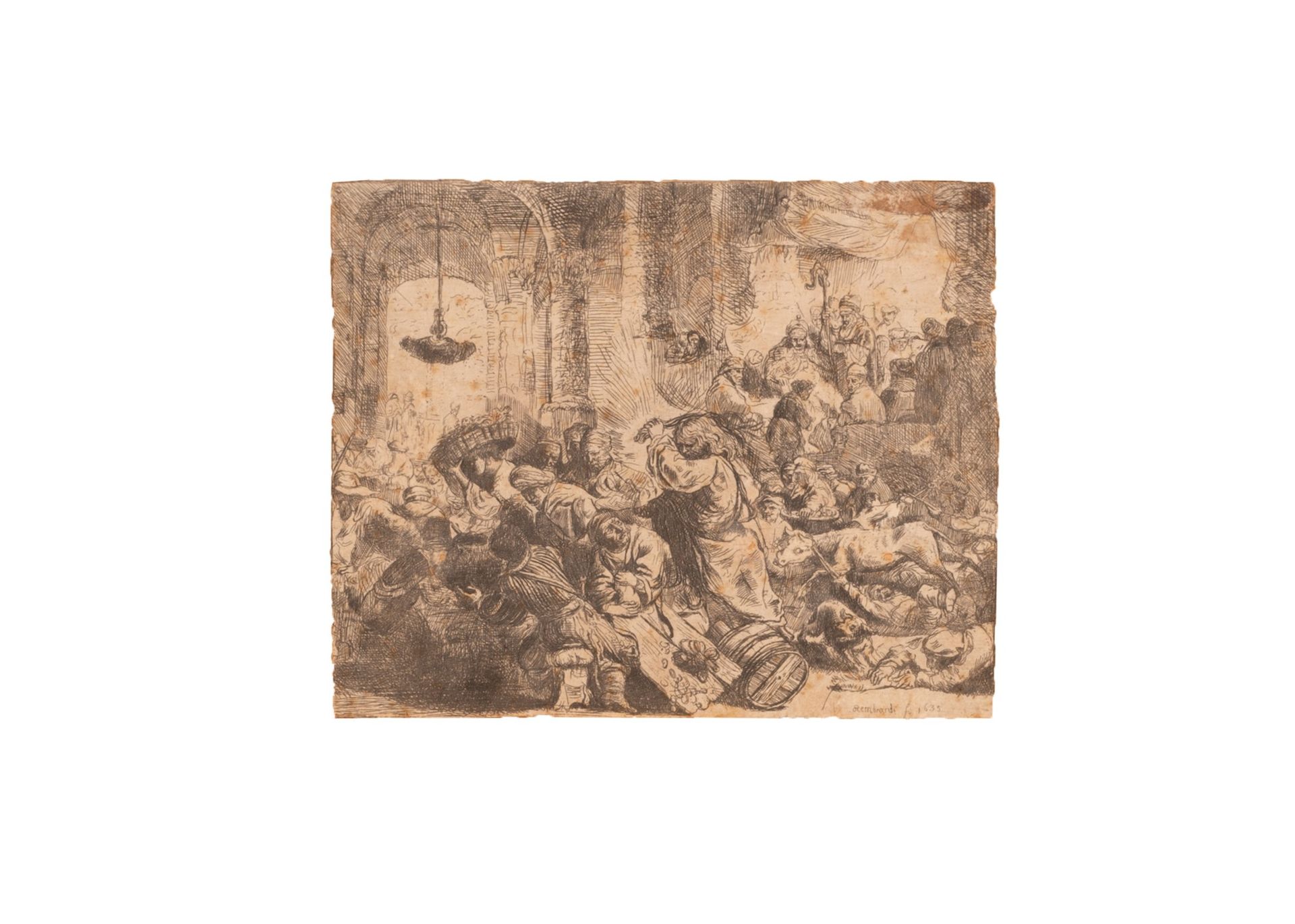 Rembrandt (Leida, 1606 - Amsterdam, 1669) 蚀刻画2